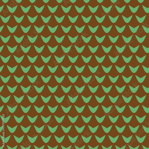 Decorative seamless pattern for textile and background