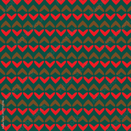 Decorative seamless pattern for textile and background