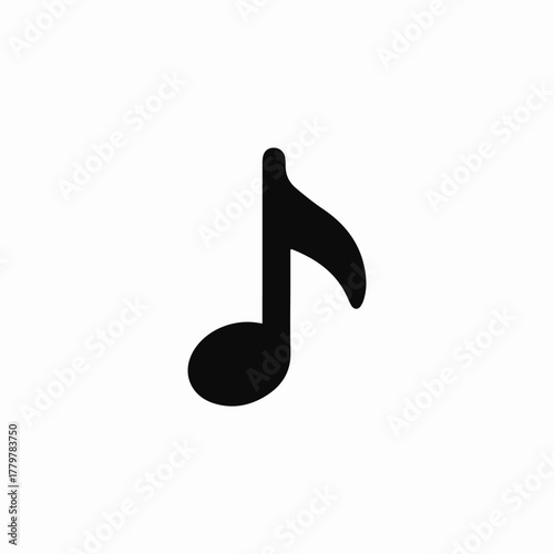 music note icon sign vector
