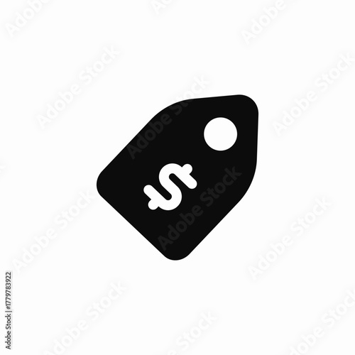 price tag icon sign vector