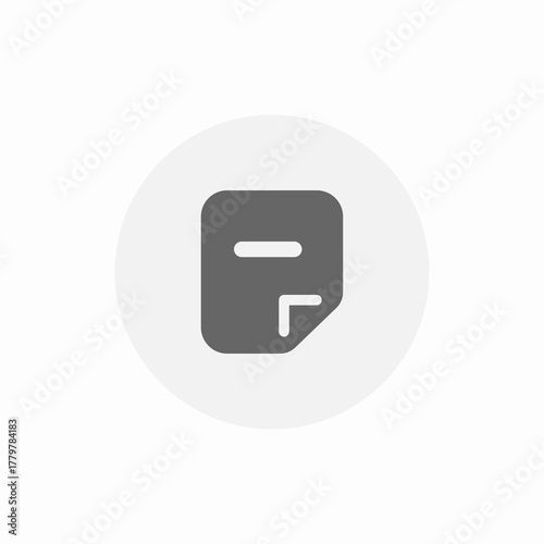 small file icon sign vector