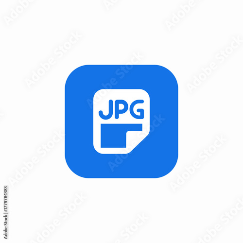 small jpg document icon sign vector