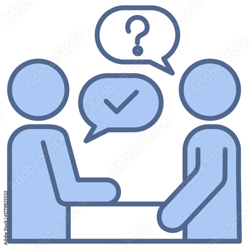 Consultation Blue Icon