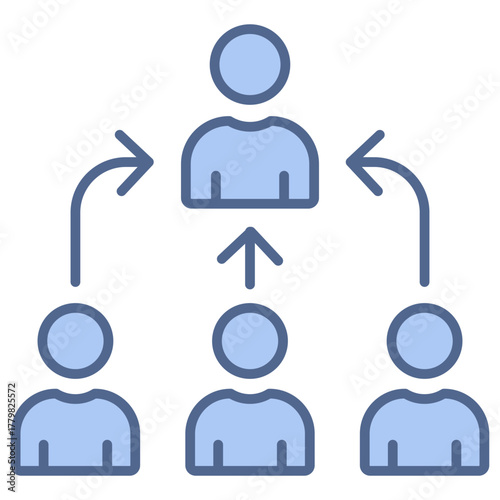 Representation Blue Icon