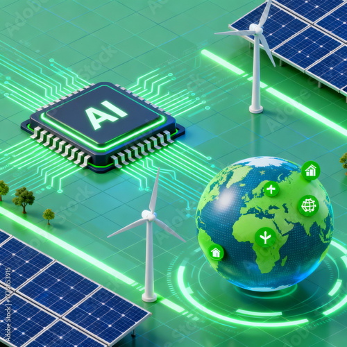 AI supporta innovazione e automazione in vari settori come salute, trasporti, ambiente, educazione e sicurezza