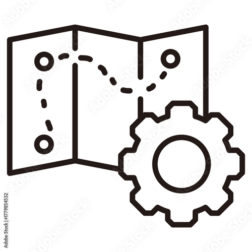 Route Optimization Icon