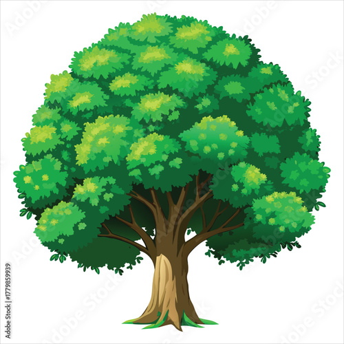 tree with green leaves