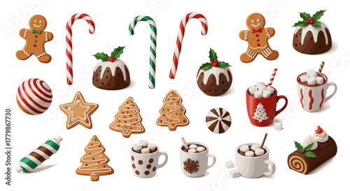 Collection of christmas treats