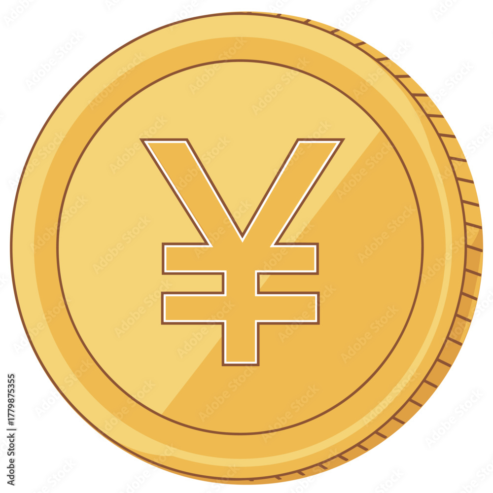 Obraz premium 金色に輝く円コインがきらきらときらめき光り、富や成功、希望を象徴するイメージ