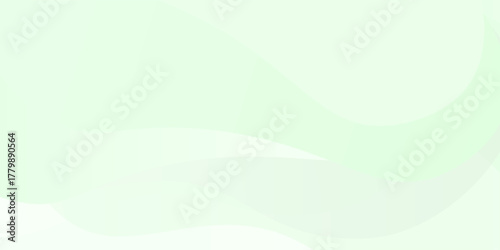 abstract green background with smooth, flowing curves and a light gradient effect. This minimalist design evokes a sense of calmness, freshness, and nature.