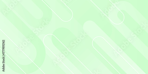 Abstract green gradient smooth background. Minimal geometric white light background abstract design. Suit for booklet, brochure, banner, poster, website, flyer, cover, corporate, backdrop