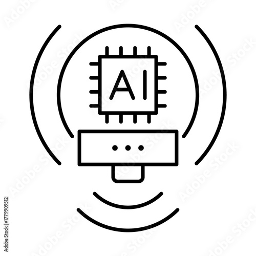 AI Smart – Smart Systems Powered by AI for Intelligent Automation and Advanced Decision-Making Solutions on transparent background.