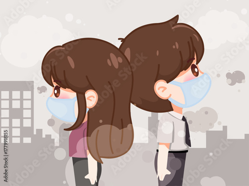 People with allergy from dust illness symptoms.