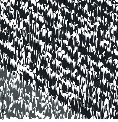 A texture with a strong, dense distortion, resembling a molten or icy surface.