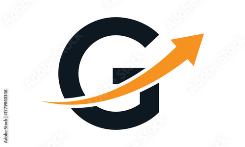 Modern Letter G Finance Logo