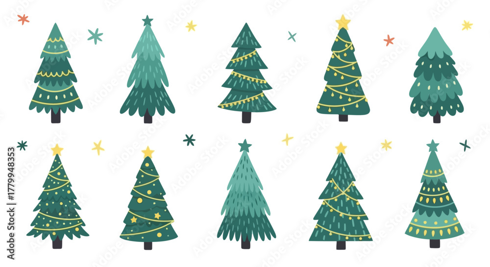 Obraz premium Seamless holly berry pattern for festive holiday season designs. Vibrant winter plant illustration background, perfect for Christmas celebrations and seasonal decorations