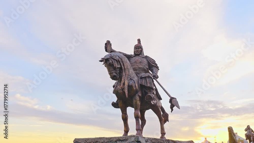 Inner Mongolia Ethnic Statue