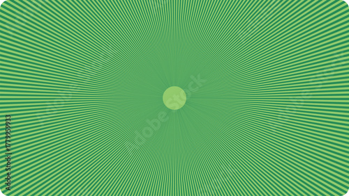 Vibrant green fractal pattern with radial symmetry and hypnotic visual effects