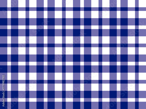 チェック2、14紺