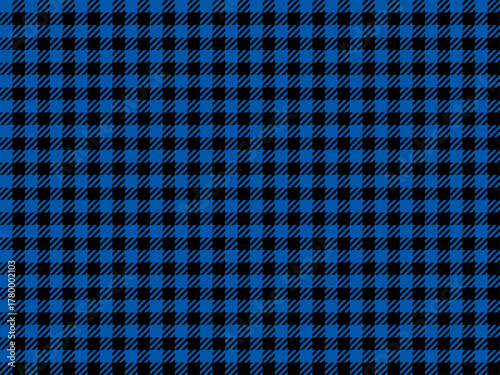 チェック斜1-2、15青