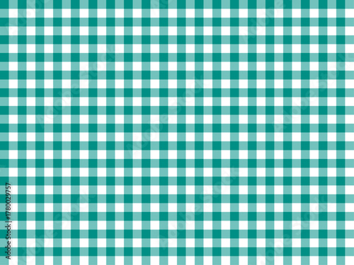 チェック1、16青緑