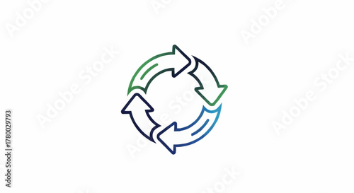 vector illustration of arrow