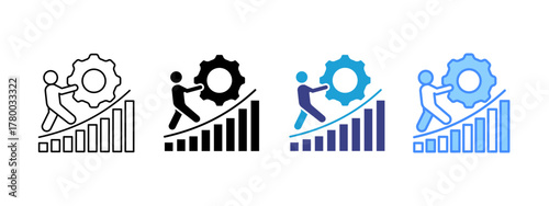 Challenge Collection icon set multiple style collection