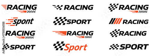 Racing and Sport Logo Designs - Modern and Dynamic