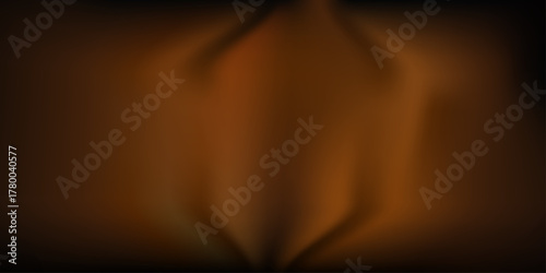 Dark brown silk gradient texture background with soft gold light and wave pattern