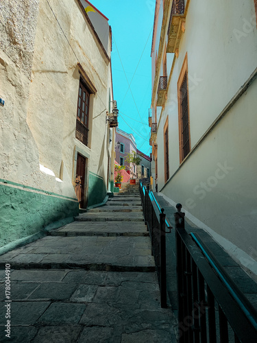 narrow street in venice