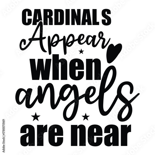 cardinals appear when angels are near 