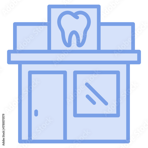 Dental Clinic Icon Element For Design