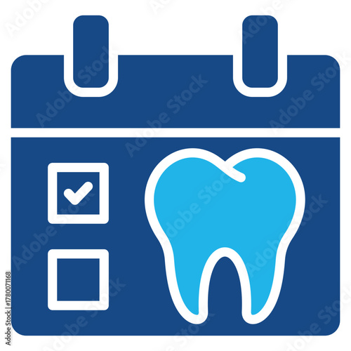 Dentist Appointment Icon Element For Design