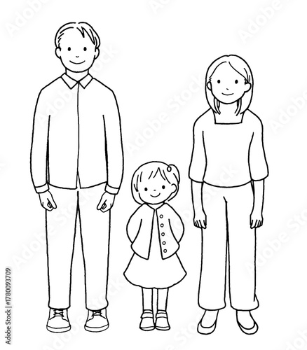Parent and child1. Drawing.
