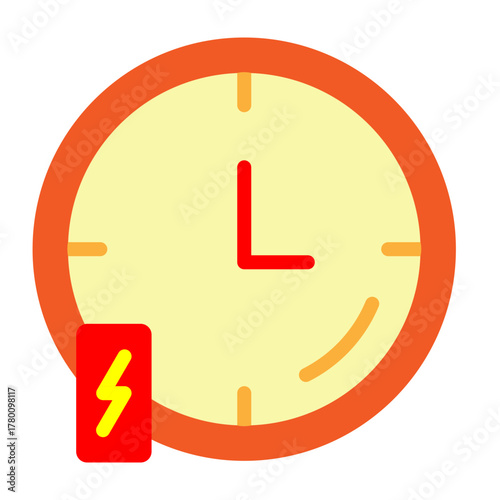 Lifetime Durability Vector Filled Icon Design