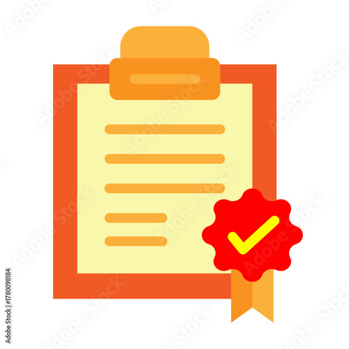 Resource Reliability Vector Filled Icon Design