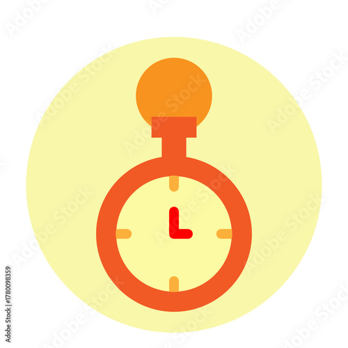 Mean Time Between Failures (MTBF) Vector Filled Icon Design