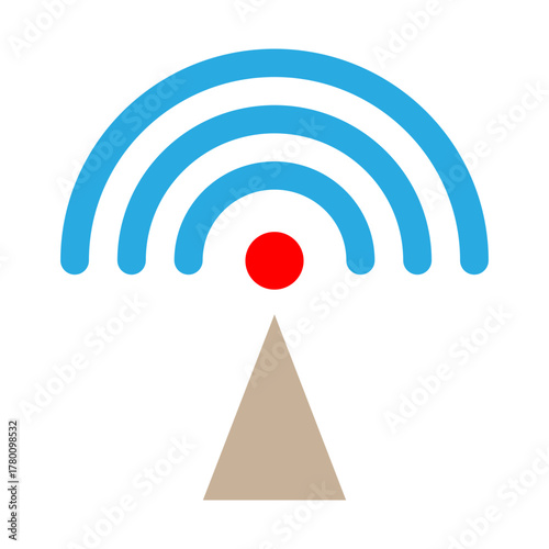 Coverage Icon Vector Flat Icon Design