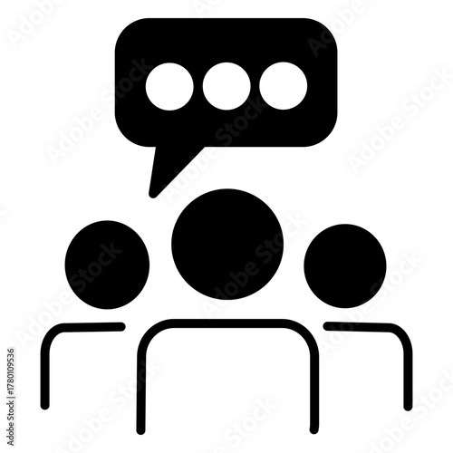 People Discussion Bubble