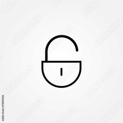 padlock icon symbol illustration vector eps10 logo template design pattern seamless bright minimal design flat design realistic style simple design modern design
