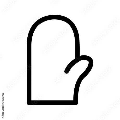 Oven Mitt Icon