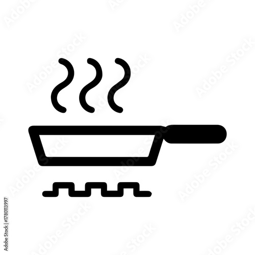 Cooking Frying Pan Icon