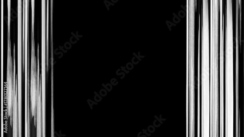 Anime speed line background animation on black. Radial Comic Light Speed Lines Moving isolated background. powerful speed lines 