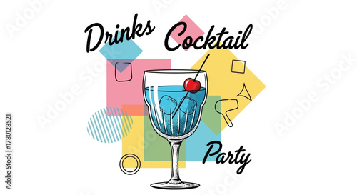 Cocktail Party A Fun and Refreshing Celebration of Drinks and Good Times with a Classic Drink!