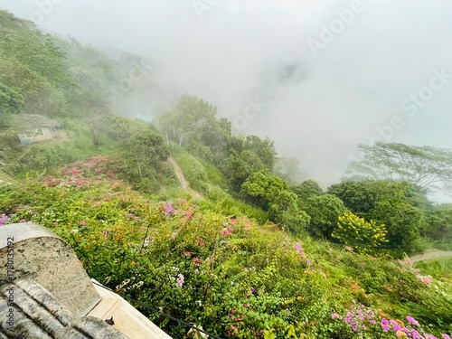 path in the mountains