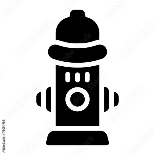 hydrant glyph icon