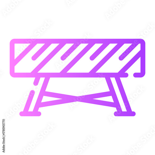 barrier gradient icon