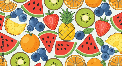 Fresh Fruit Fusion A Colorful and Healthy Feast