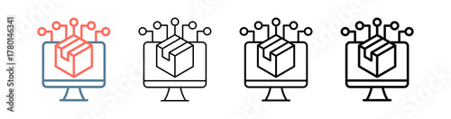Technology Product Icon Collection Set Different Style