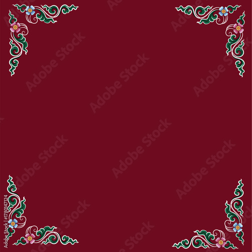 Tibetan Design Illustration art, Tibetan Vector Art, Wallpaper Design, TIbetan art, Tibetan border design